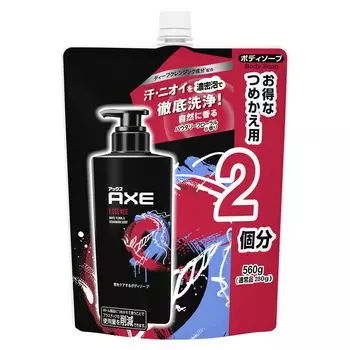AXE Essence Жидкое мыло для тела Запасной блок 560г Мужской