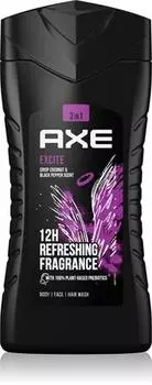 Axe Excite Gel Douche Rafrachissant Pour Homme TU прозрачный
