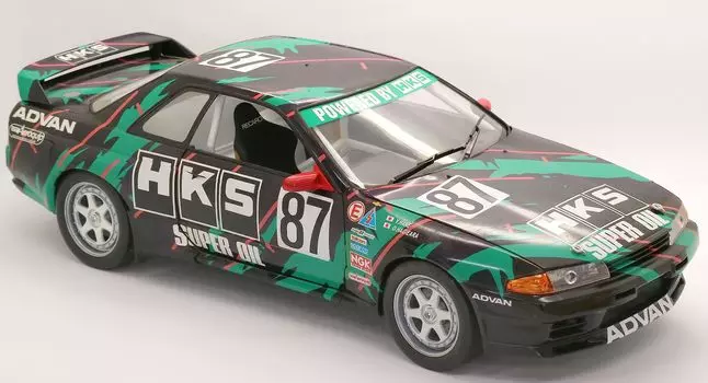 AXES Series HKS SKYLINE Plastic model 1/12 No.8 (Skyline GT-R [BNR32 Gr.A specification] 1993)