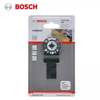 Аксессуар Bosch Starlock Star Lock для резки дерева и металла Применимые материалы: Дерево, Цветные металлы, Пластиковая плита с покрытием