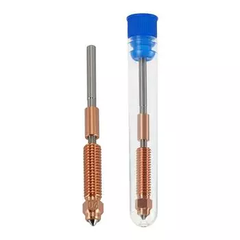 Аксессуар для 3D-принтера 1,0 мм CZ медное закаленное стальное покрытие сопло совместимо с Creality K1C K1 0.8mm