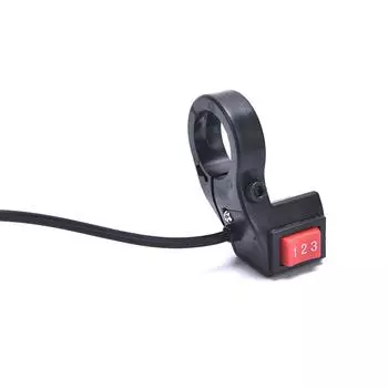 Аксессуар для электрического велосипеда, 3 кнопки переключения передач, для мотороллера E-Bike чёрный