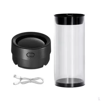 Аксессуар для бадминтона с трубкой волана и колпачком чёрный