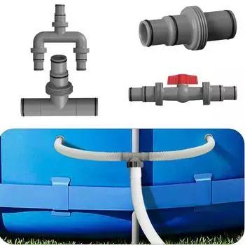 Аксессуар для бассейна, сменный трубный соединитель, соединительный элемент для шланга бассейна One Size