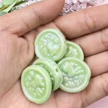 Аксессуар для бисероплетения Акриловые самодельные поделки Изготовление ювелирных изделий 5 шт. 24*25 мм Материал ручной работы Бусины Кролик Геометрия для ожерелья Серьги Подвески