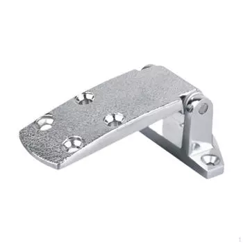 Аксессуар для дверной петли морозильной камеры, плоский цинковый сплав, универсальная ремонтная деталь, фурнитура для промышленности
