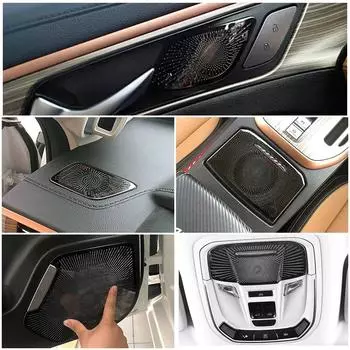 Аксессуар для интерьера для Haval Jolion 2024 2024 Внутренняя часть автомобиля Модифицирует стереозвук Динамик Звук Стайлинг Украшает Рамку Крышка Отделка