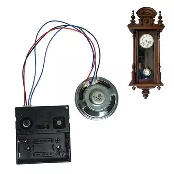 Аксессуар для настенных кварцевых часов с функцией боя, низкий уровень шума, простота эксплуатации для дома и офиса