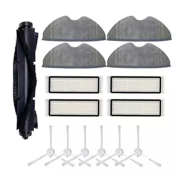 Аксессуар для пылесоса HEPA, роликовая щетка, вакуумный фильтр для робота-пылесоса 360 S5 S7, сменные фильтры для боковой щетки, ткань для швабры