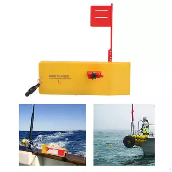 Аксессуар для рыболовной доски рубанка Inline Side Clip Medium Quick Grip Left