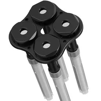 Аксессуар для стойки с четырьмя распылительными головками, USB-мини-увлажнитель, пластиковая фиксированная полка для планшета с распылителем, четыре порта для распыления