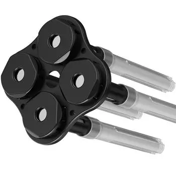 Аксессуар для стойки с четырьмя распылительными головками, USB-мини-увлажнитель, пластиковая фиксированная полка для планшета с распылителем, четыре порта для распыления