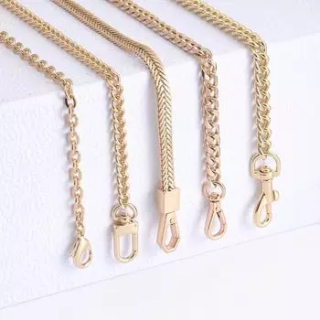 Аксессуар для сумки через плечо с цепочкой: Сменный ремень для сумок под мышками, рюкзаков, наплечных сумок или карманных устройств Total Length 60cm