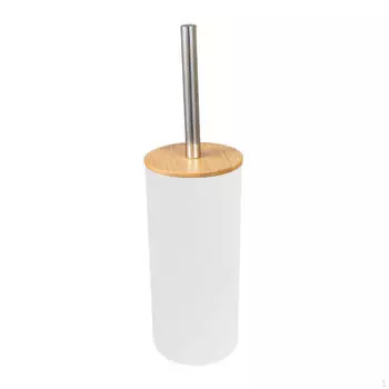 Аксессуар для ванной комнаты, щетка для чистки унитаза, маленький размер, прочные чистящие средства для чаши, прочная защита от капель белый