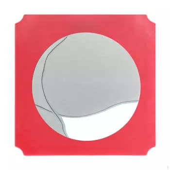 Аксессуар для зеркальной доски в помещении, конструкция для лазания для малышей и детей 2-8 лет красный