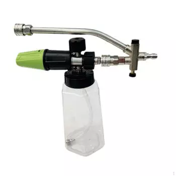 Аксессуар с двойным разъемом и распылителем пены, аксессуары для мойки высокого давления 4000 фунтов на квадратный дюйм для мойки автомобилей