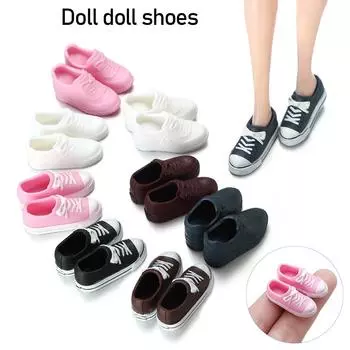 Аксессуары 1/3 1/4 Длина стопы 2~3,5 см Сапоги из ПВХ Пластиковые кроссовки Модная кукольная обувь Повседневная обувь 1