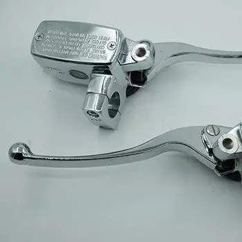 Аксессуары Алюминиевый сплав 25 мм Левая Правая Ручка Тормозная магистраль Сцепление Рычаг Ручного Тормоза - Мотоциклетный Гидравлический Передний Задний Тормозной Насос