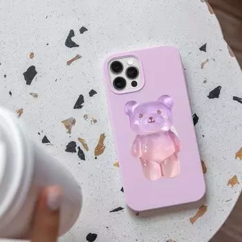 Аксессуары Bear двухцветная ручка smart tok, 1 шт., фиолетово-розовый