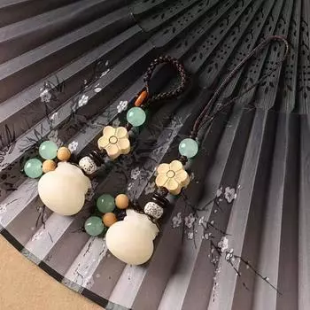 Аксессуары Бодхи Кошелек Брелок Ручной Работы Брелок Женская Сумка Подвеска Китайский Счастливый Брелок Key Chain