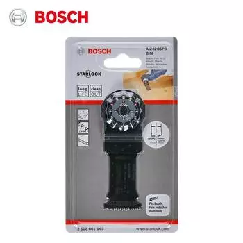 Аксессуары Bosch Starlock Полотно для резки дерева Star Lock, совместимое с Bosch GOP12V-28, GOP30-28, GOP185-LI