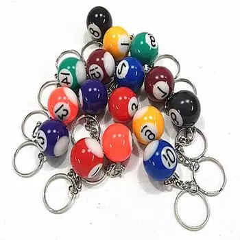 Аксессуары Брелок Красивый Функциональный Бильярдный Шар