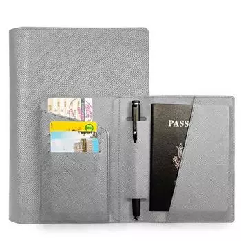 Аксессуары Держатель для карты на регистрацию в самолете Защитный держатель для паспорта Чехол для карты Обложка для паспорта кофейный