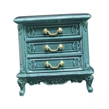 Аксессуары Детские тумбы Ночная мебель Шкаф 1:16 Модель для