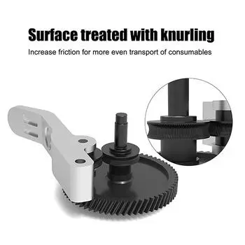 Аксессуары для 3D-принтера Lab A1 Mini, комплекты шестерен для экструдера из закаленной стали с нанопокрытием