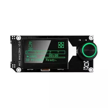 Аксессуары для 3D-принтера MINI12864 3.0 LCD 12864 для ЖК-дисплея Marlin - с держателем для карт