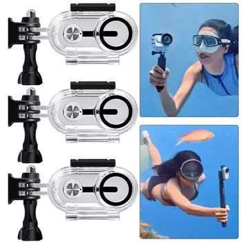 Аксессуары для экшн-камер 40-метровое водонепроницаемое оптическое закаленное стекло для Insta360 Go3