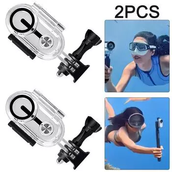 Аксессуары для экшн-камер 40-метровое водонепроницаемое оптическое закаленное стекло для Insta360 Go3