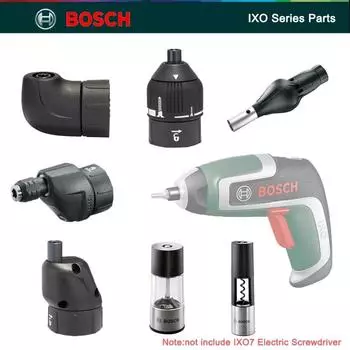 Аксессуары для электрических отверток Bosch IXO, многофункциональные электрические инструменты, небольшие бытовые насадки IXO7, разнообразные аксессуары