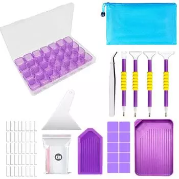 Аксессуары для алмазной живописи, крышка лотка, контейнер для вышивки бисером, аксессуары для хранения бисера, инструменты для рисования, жемчужная коробка, сделай сам, художественные работы