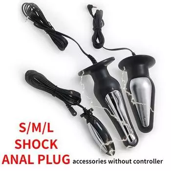 Аксессуары для анальных пробок с электрическим током Pulse S/m/l S