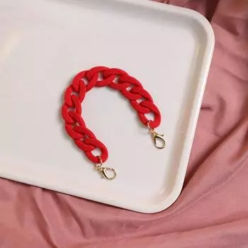 Аксессуары для аппаратного обеспечения «сделай сам», цепочка-ремешок ярких цветов, устойчивая к падению цепочка, украшение для мобильного телефона 23*2CM темно-фиолетового