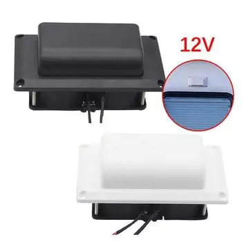 Аксессуары для автофургонов DC12V 6W вытяжной вентилятор черного/белого цвета с быстрым выхлопом масла всасывающий вентилятор для кухни для автодома белый