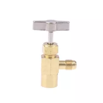 Аксессуары для автомобильного кондиционера своими руками, адаптер с резьбой 1/4, клапан для открывания крана для хладагента R-134A