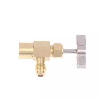 Аксессуары для автомобильного кондиционера своими руками, адаптер с резьбой 1/4, клапан для открывания крана для хладагента R-134A onesize