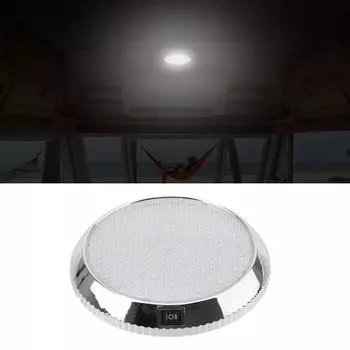 Аксессуары для автомобильного освещения Автомобильный стайлинг Лампа для чтения Автомобильный купольный светильник для крыши Потолок для салона Белый свет 46 светодиодов 12 В белый