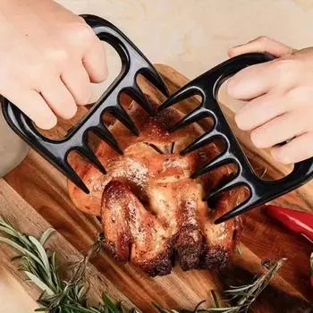 Аксессуары для барбекю, измельчитель мяса, прочный съемник для свинины, вилка для барбекю, коготь медведя, овощерезка для фруктов, овощей, инструменты для приготовления пищи