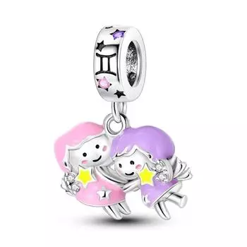 Аксессуары для браслетов, мультяшный плюшевый мишка, аксессуары для браслетов своими руками One Size розовый