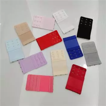 Аксессуары для бюстгальтера 2 шт. пряжки крючок женский бюстгальтер удлинитель ремешок 3 ряда регулируемый ремень пряжка удлинитель ремешка крючок клипса расширитель