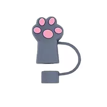 Аксессуары для чашек, силиконовая заглушка для соломинки, пыленепроницаемая крышка для соломинок, новая пылезащитная крышка для питья, стакан для воды Color 1