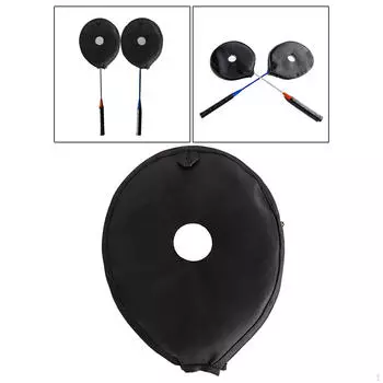 Аксессуары для чехлов на голову ракетки для бадминтона, кожаные спортивные защитные рукава