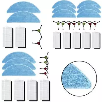 Аксессуары для чистки, инструменты для чистки боковой щеткой, тканевая швабра A