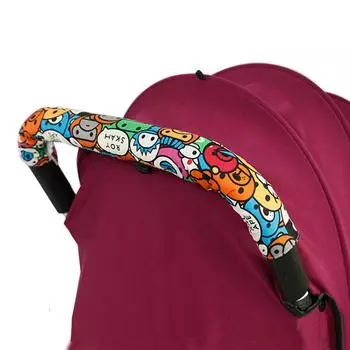 Аксессуары для детских колясок Защитный чехол для подлокотника детской коляски Застежка-молния Чехлы для подлокотников для ручек инвалидных колясок