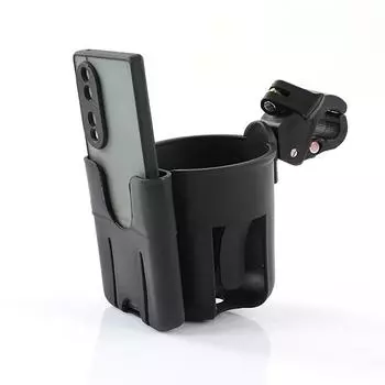 Аксессуары для детской коляски, держатель для бутылочки, автомобильный держатель для стакана и держатель для мобильного телефона 2 в 1 as the picture