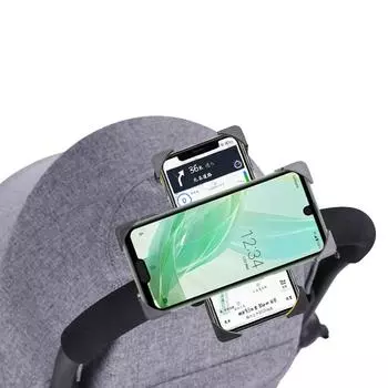 Аксессуары для детской коляски, держатель для мобильного телефона, универсальная вращающаяся на 360 градусов коляска, держатель для велосипеда, телефон для iPhone, GPS-устройство жёлтый