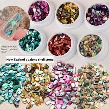 Аксессуары для дизайна ногтей Ракушка Красочные Стильные Украшения Неправильной Формы 2